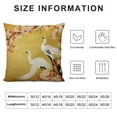 thumbnail image 6 of COMIO  Throw Pillow Cover Japanese Beautiful Kimono of Illustrations Japan Asia Crane Decorative Pillow Case Home Decor Square Pillowcase 2pc, 6 of 6