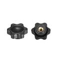 thumbnail image 3 of Clamping Handle Screw Knobs Handle  M5 Threaded Star-Shape 10pcs, 3 of 3