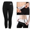 thumbnail image 3 of 2x Pantalones de Sauna para mujer, mallas térmicas para pérdida formadoras quemador de grasa sudor caliente pantalones moldeadores de cuerpo Zulema Pantalones Fitness Sauna, 3 of 8