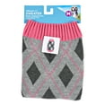 thumbnail image 2 of Vibrant Life Pink Argyle Dog Sweater, Medium, 2 of 3