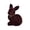 Brown, variant on Easter Bunny Decor Set - 3D Craft-Grade Resin Figurines for Entryway/Mantel/Garden Displays | Waterproof & UV-Resistant Indoor-Outdoor Decorations