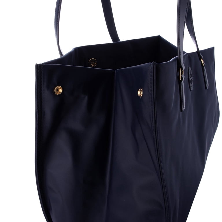 Tory Burch Women's Ella Large Nylon Tote Bag (Tory Navy) - Walmart.com
