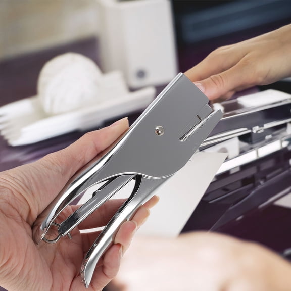 Plier Stapler Heavy Duty Office Staples Handheld Plier Stapler 20 Sheet Capacity Desk Staplers Metal
