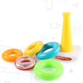thumbnail image 4 of Kids Baby Creative Ring Rainbow Tower Tumbler Stacker Juguetes De Educación Temprana Para Niños De 0 A 3 Años Sweethay FN006178-00, 4 of 6