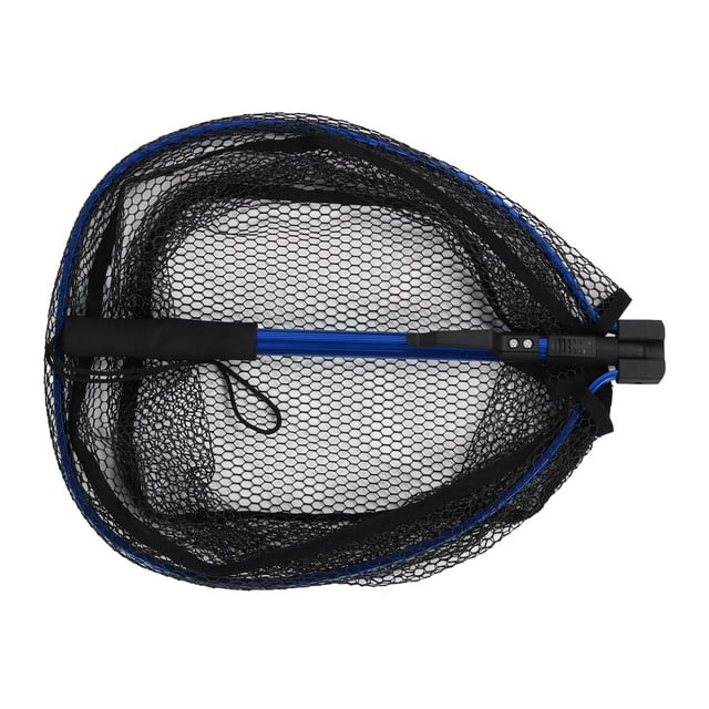 Floating Fishing Net, Aluminum Alloy and Rubber Foldable Fishing Net for Easy Transportation Storage for Fishing