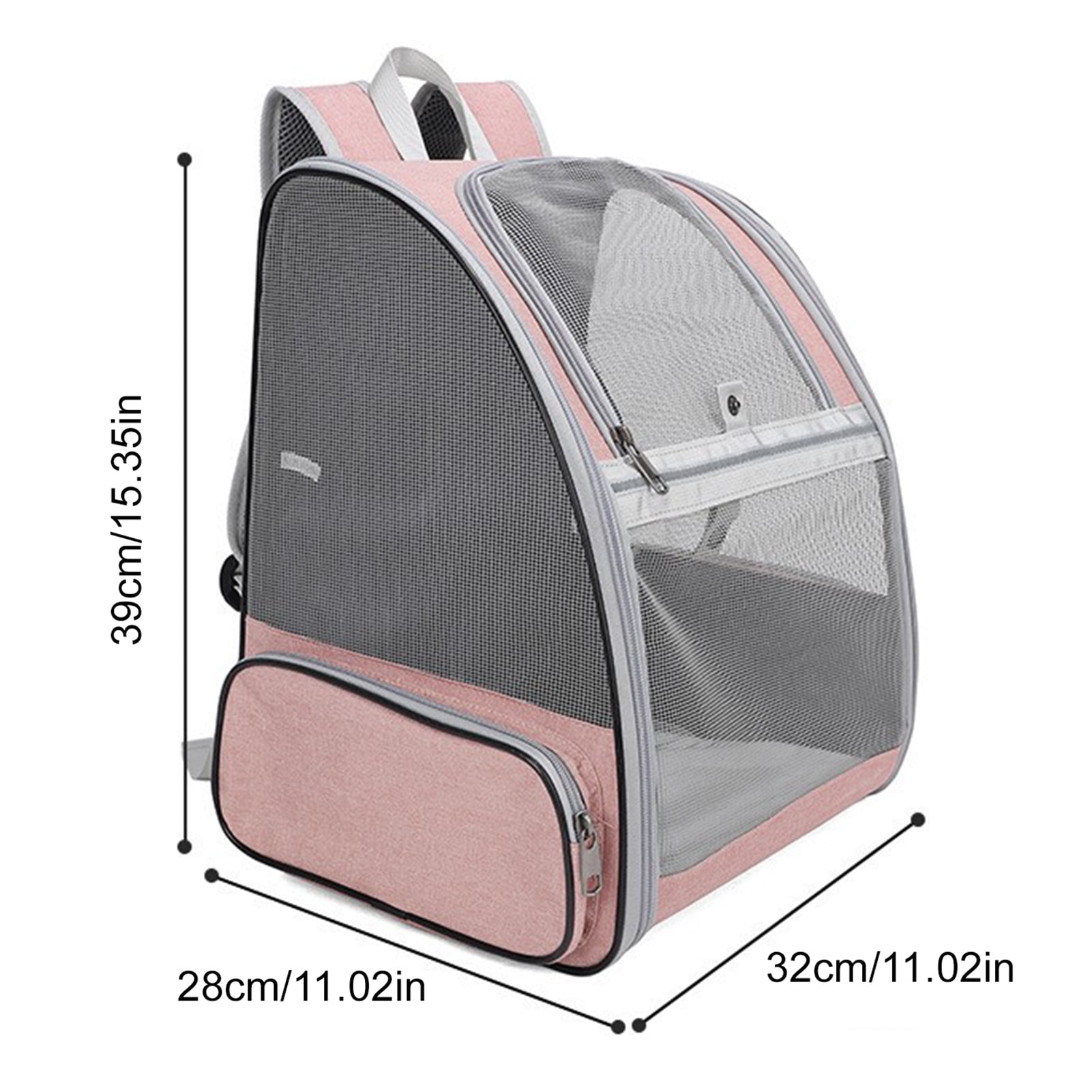 YIFAEUX Cat Backpack Carrier Portable Pet Carrier for Medium Small Dog Cat Up to 5kg Ventilated Mesh Dog Travel Carrier for Hiking Walking Outdoor Use