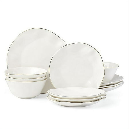 UPC 194372000000 product image for Lenox Blue Bay 12-Piece Dinnerware Set in White | upcitemdb.com