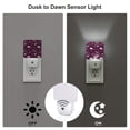 thumbnail image 3 of Cauagu Space Dinosaur Print LED Nightlight,0.5W Night Lights Plug into Wall 1 Pack with Dusk-to-Dawn Light Sensor Soft Glow Lamp for Bathroom Adult Hallway-US, 3 of 7