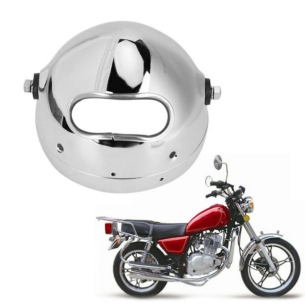 Reemplazo de carcasa de faro de motocicleta carcasa de faro de 575 pulgadas cubierta de carcasa de faro LED de aleación de aluminio accesorio de modificación de motocicleta ANGGREK Otros
