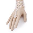 thumbnail image 4 of Joyería Nupcial Sunnimix Pulsera Nupcial Rhinestone Plateado, 4 of 8