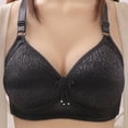 thumbnail image 2 of Sngxgn Womens Wireless Bra, Comfort Shaping Full Figure Wire-Free Bra(Black,44), 2 of 4