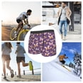 thumbnail image 4 of Wukai Butterflies And Floral Print Men’s Underwear Breathable Boxer Brief for Men,&nbsp;Moisture Wicking & Breathable-Medium, 4 of 5
