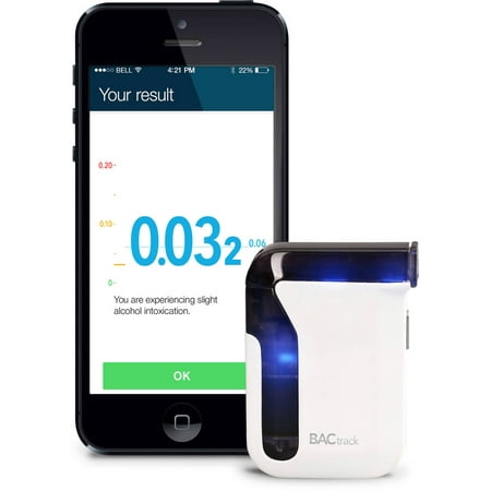 BACtrack Mobile Smartphone Breathalyzer for iPhone and Android Devices