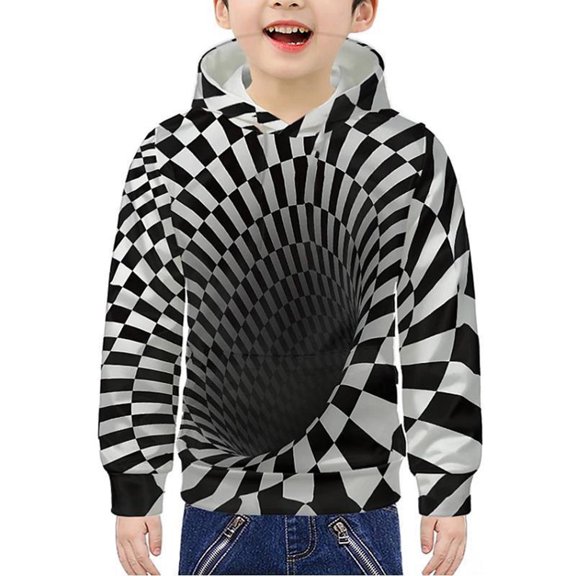 Eashery Boy Toddler Hoodies Pullover Hoodie Long Sleeve Cotton Pullover Tops Toddler Hoodies Pullover (Dark Gray,7-8 Years)
