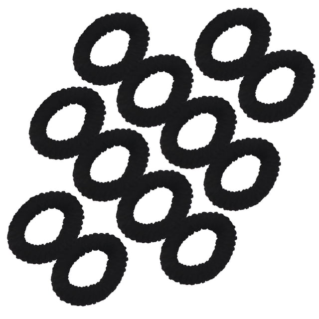 BESTYASH 20Ud Binding Hair Tie Negro De Elasticidad Para Uso Diario Accesorios Para Mujer