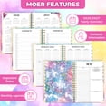 thumbnail image 5 of Planner 2026-2027, 18 Month Weekly and Monthly Hardcover Planner Jul. 2026 - Dec. 2027, 9" x 11.6", 5 of 9
