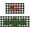 Buffalo Plaid Red Farm, variant on Christmas Kitchen Rugs and Mats Set of 2,Buffalo Plaid Merry Christmas Tree Holly Kitchen Mat,Xmas Winter Holiday Non Slip Low-Profile Sink Mat Decorations for Home Kitchen 18x48 18x30 Inches