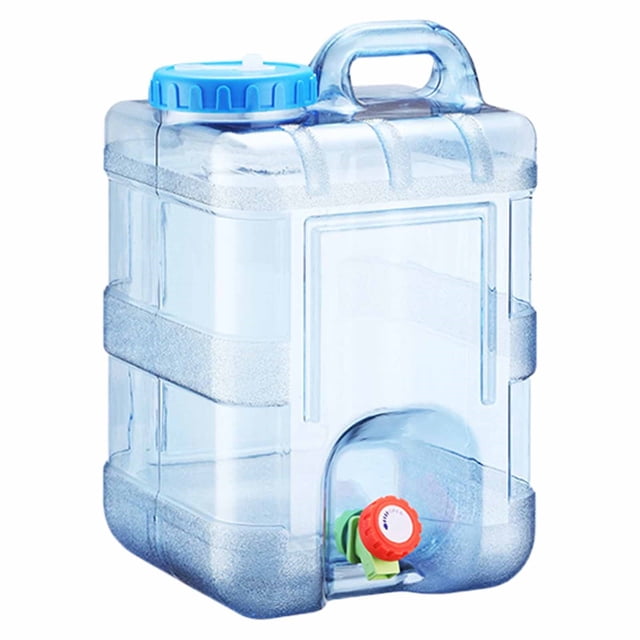 BINGLI Réservoir d'Eau de Camping Pliant avec Robinet - Système de Rangement d'Urgence Pliable pour la Randonnée Sac à Dos, la Randonnée et les Pique-Niques, 3 Options de Taille, Contenant Léger Sans BPA