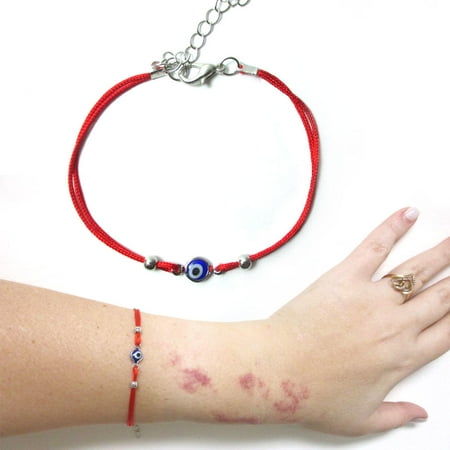 Alltopbargains Evil Eye Red String Kabbalah Bracelet Mati Nazar Evil Eye Red String Kabbalah Bracelet Mati Nazar Bead Good Luck Charm Protection
