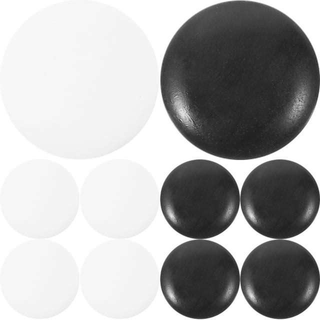 KAKOWELY 360 Pcs Petites Pièces d'Échecs Délicates Pièces d'Échecs Résistantes aux Chocs Accessoires, 0.71x"X0.71"X0.2"