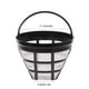 thumbnail image 4 of Inteprter Cesta coladora recargable reutilizable para acampar y senderismo filtros de café estilo cono mango portátil Cocina y Comedor, 4 of 6