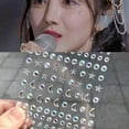 thumbnail image 3 of GKNET Face Stickers Face Makeup Crystal Jewel Stickers Decoration Self Adhesive-A6, 3 of 9