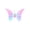 1PC Electric backpack butterfly bubble machine#6, variant on 1PC Electric Backpack Butterfly Bubble Machine, Pink Blue Gradient Butterfly Bubble Toy