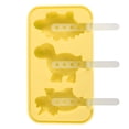 thumbnail image 3 of Lindo Dinosaurio Hogar Helado Silicona Moldes 3 Ranuras Antiadherente Moldes De Silicona De Grado Alimenticio Yuarrent  HA028405-02, 3 of 6