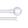 thumbnail image 1 of Home Trends 48 in. - 86 in. Drapery Double Rod Set, 5/8 in. Diameter, 1 of 3