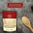 thumbnail image 7 of White Sesame Seeds 3LB Bag - Natural, Raw, Hulled - By Spicy World, 7 of 7