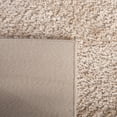 thumbnail image 6 of SAFAVIEH Tahoe Joey Modern Shag Area Rug, 6'7" x 6'7" Square, Beige, 6 of 8