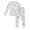 White, variant on Halloween Pajamas Kids Size 4-5 Years Childrens Loungewear Print Long Sleeve Top and Pants Cozy Set Girls Pajama Set White