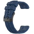 thumbnail image 2 of For Suunto 9 24mm Football Pattern Silicone Solid Color Watch Band, 2 of 4