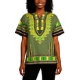 thumbnail image 6 of CONZONE Men's African T-Shirts Short Sleeve T Shirts for Men Casual Crew Neck Traditional Graphic Lightweight Tees Soft Cozy Athletic Tops, 6 of 7
