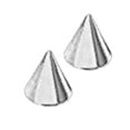 thumbnail image 4 of 6 Anillos Magnéticos De Acero Inoxidable Para Nariz Falsa, Herraduras, Joyería No Perforante, Plata, 4 of 6