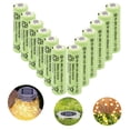 thumbnail image 1 of Pilas AA recargables Lombaour 1.2 V 400 mAh Ni-MH (paquete de 12), 1 of 8