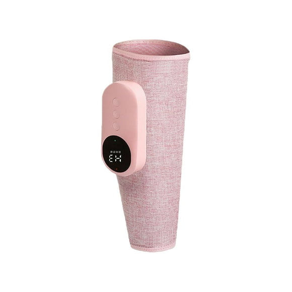 Masajeador compacto de presión adaptable Qarigey para pies y piernas Rosa