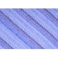 thumbnail image 1 of Ahgly Company Machine Washable Indoor Rectangle Southwestern Blue Country Area Rugs, 5' x 7', 1 of 4