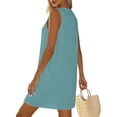 thumbnail image 7 of Sleeveless V Neck Bathing Suit Coverups for Women Summer Swimsuit Bikini Beach Cover Ups Dress, 7 of 7