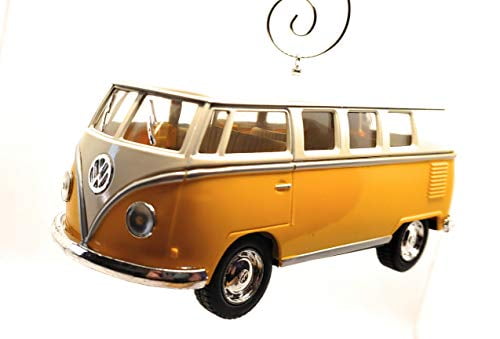 VW Bus Volkswagen Surfboard Camper Split Window Christmas Ornament 
