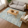 thumbnail image 7 of Addison Rugs Mayfield Premium Machine Washable Transitional Panel Blue Rectangle Rug, 8' x 10', 7 of 7