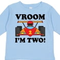 thumbnail image 4 of Inktastic 2nd Birthday Racing Car Boys or Girls Long Sleeve Toddler T-Shirt, 4 of 5
