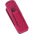 thumbnail image 2 of Velvet Hangers Clips 20 Pack, Ivory Pants Hangers Velvet Clips, Strong Finger Flocked Clips Perfect For Use With Slim-Line Clothes Velvet Hangers - Pink, 2 of 5