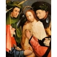 thumbnail image 2 of Bosch, Hieronymus 20x24 White Modern Wood Framed Museum Art Print Titled - Museumist Crowned With Thorns, 2 of 4