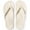 Cream White, variant on Litfun Women's Flip Flops Summer Beach Thong Sandals Orthopedic Slide Sandals for Arch Support, Black