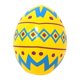 thumbnail image 1 of Huevo de Pascua inflable decorativo de PVC, 10,63 x 13,78 pulgadas Amarillo, 1 of 9