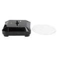 thumbnail image 2 of FAGINEY Rotating Turntable Turntable Display Stand, Fluorescent Light Solar Powered Display Stand, Flash For Jewelry Watches Mobile Phones Crystal Ornaments, 2 of 8