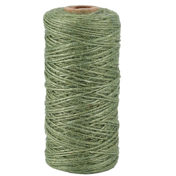 100M Jute Rope Jute Twine for DIY Craft Sea Green 1mm