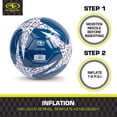 thumbnail image 6 of Athletic Works Size 5 Red, White & Blue Soccer Ball, 6 of 10