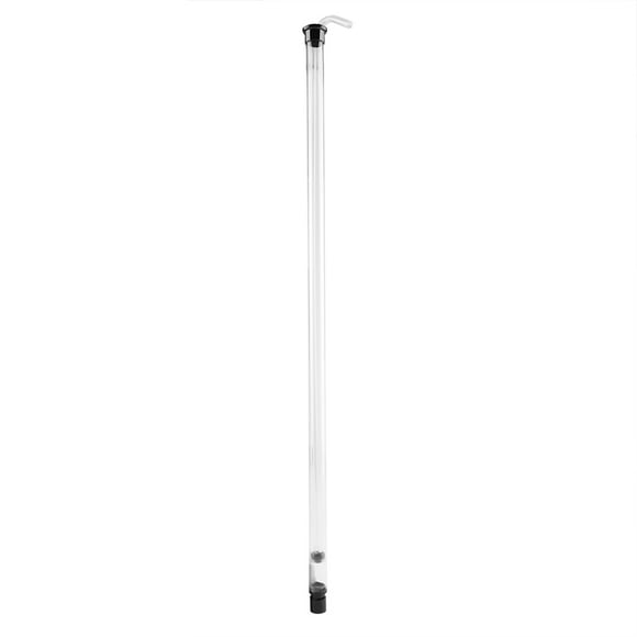Auto Siphon Racking Cane with Tubing for Beer Wine Bucket Carboy Bottle, Operation, Transparent